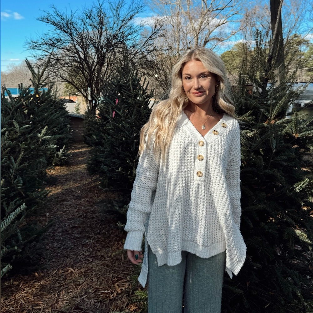 Free People Whistle Thermal Henley